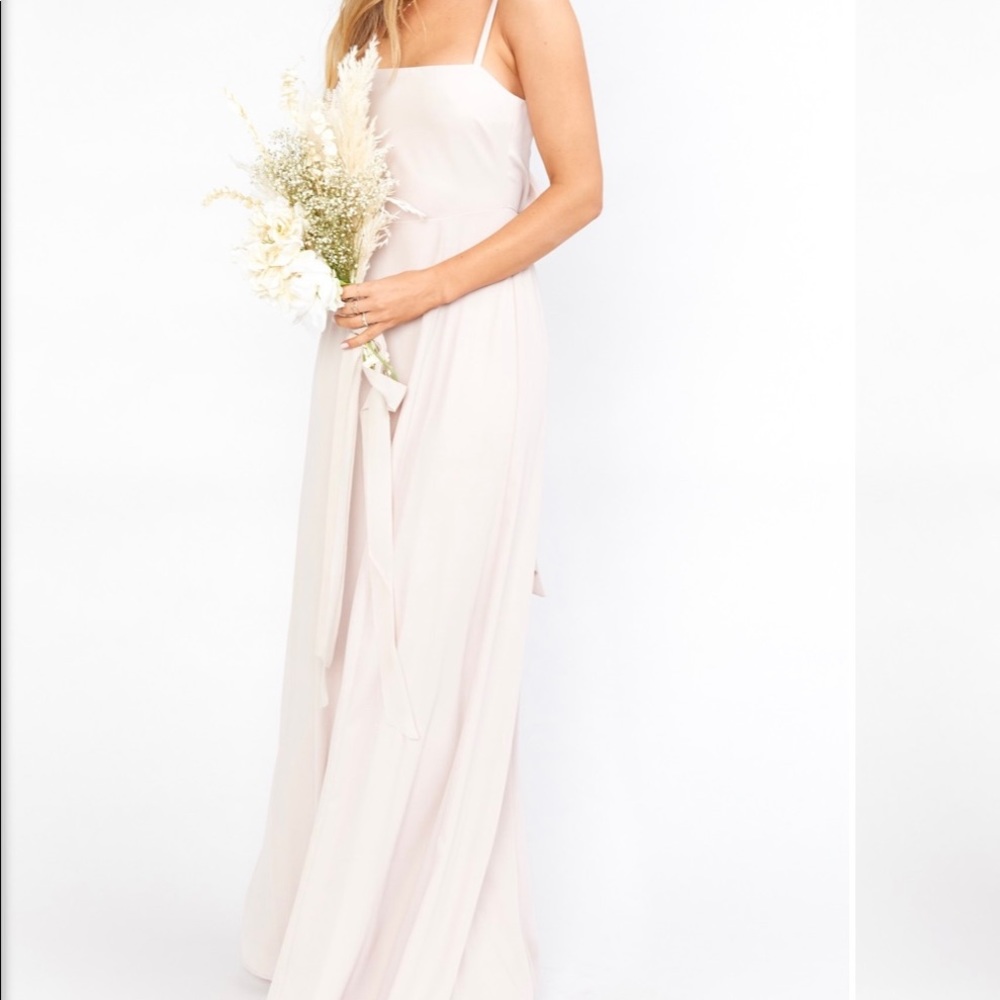 NWT SMYM Lauren Tie Maxi Dress